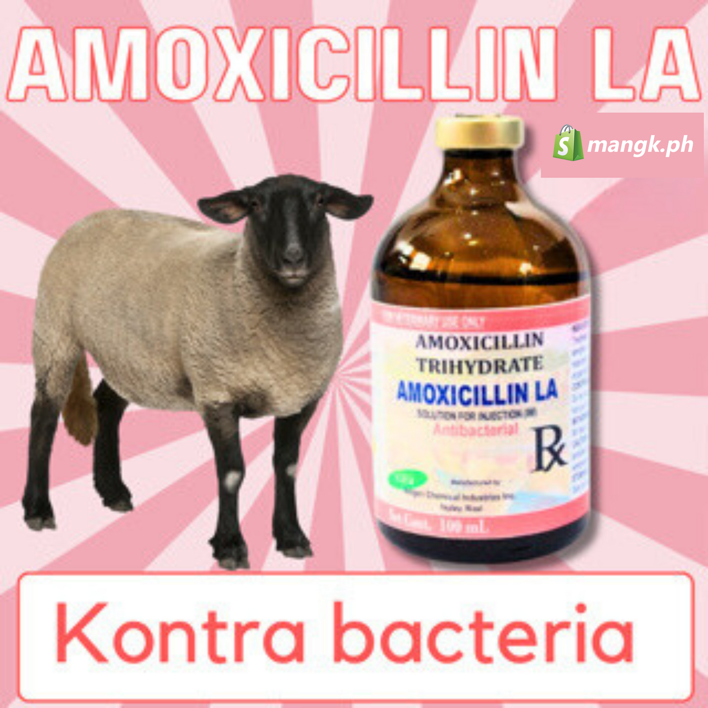 AMOXICILLIN LA | Antibacterial Solution for Injection (IM)