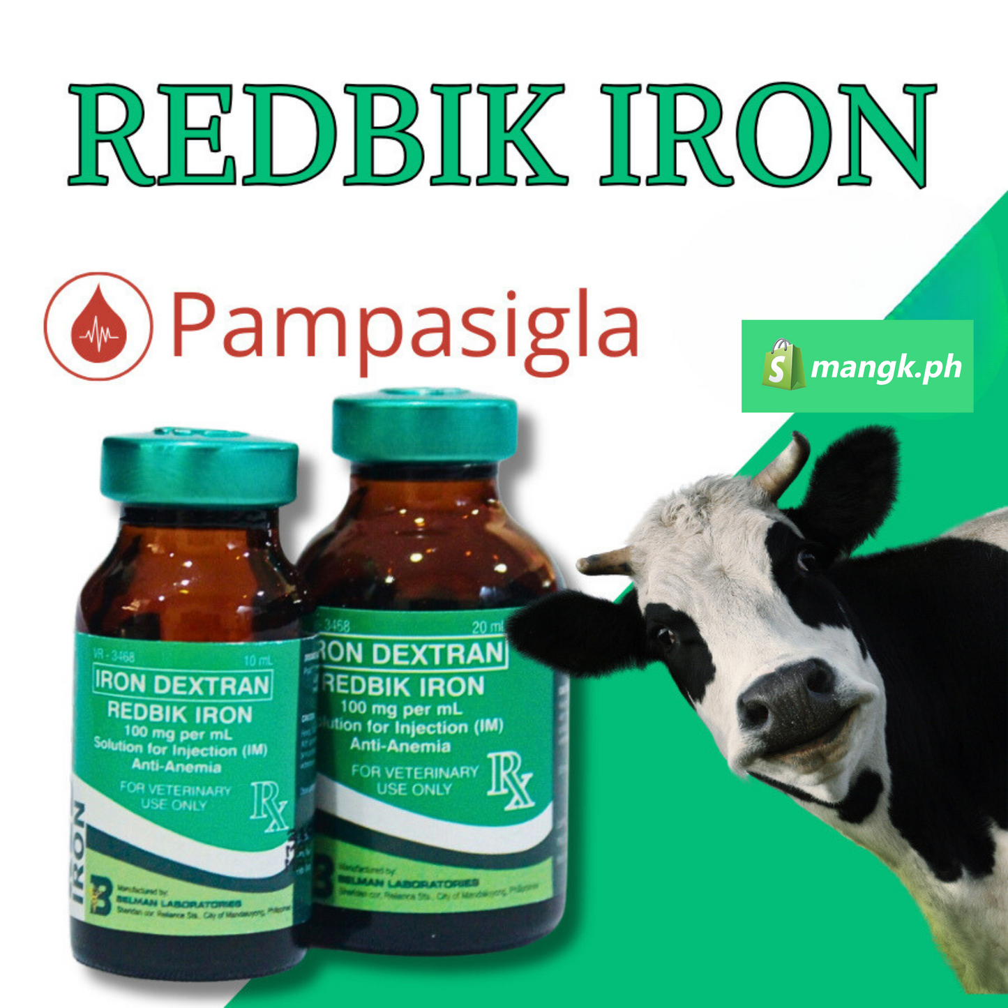 REDBIK IRON Injectable /10 ml/20ml/100ml