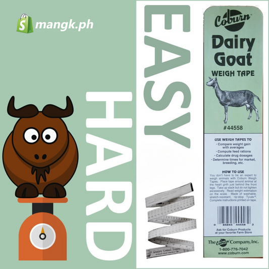 WEIGHT Estimation Tape |Coburn Tape for GOAT| Tape for PIG and or COW