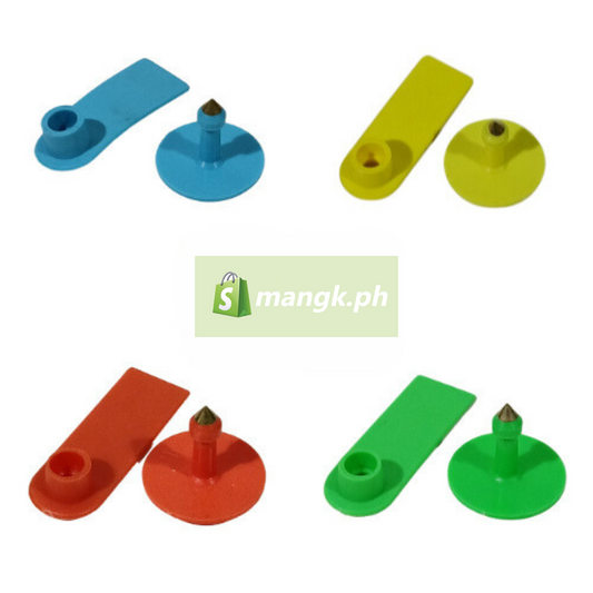 BLANK EAR TAGS for LIVESTOCK No number SET OF 10