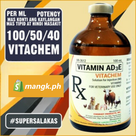 VITACHEM | Vitamins AD3E for Dogs Cats Pigs Cattle Goat Sheep