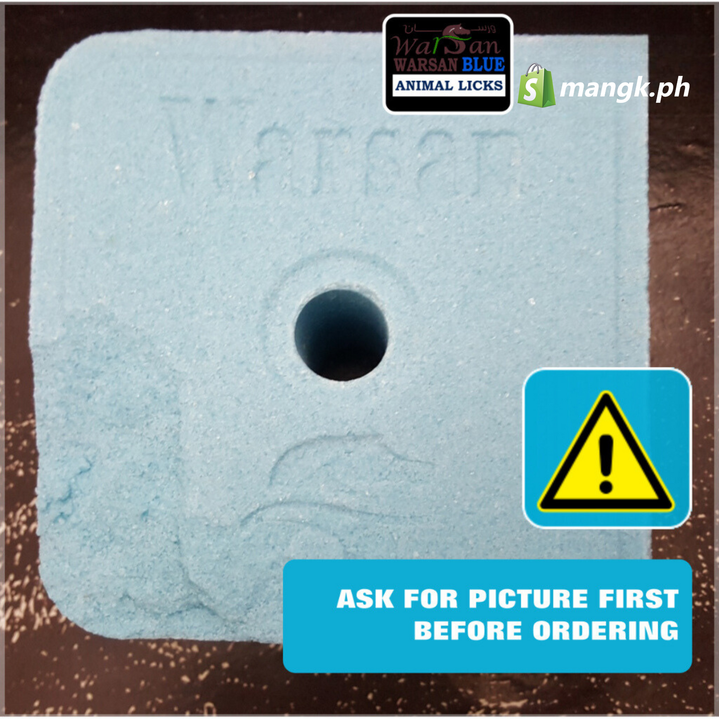 CHEAP Copper-rich Mineral WARSAN BLUE with slight fragmentation| Ask for picture first