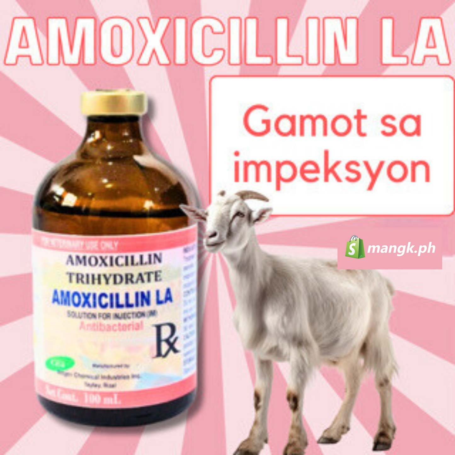 AMOXICILLIN LA | Antibacterial Solution for Injection (IM)