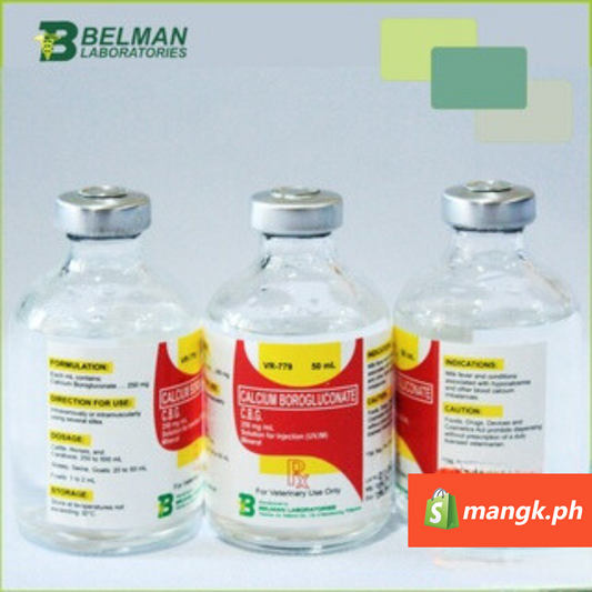 CBG Calcium Boro Gluconate 50mL Belman