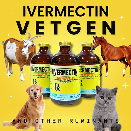 IVERMECTIN Epektibong Panlaban sa Galis | SUBCUTANEOUS DEWORMER for animals | Injectable  | 100ml